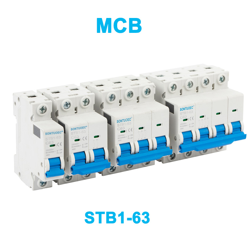 Versenyképes C65 struktúra STB1-63 sorozat Miniatűr megszakító MCB